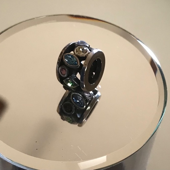 Jeweled Pandora style charm, from CAESARS PALACE in Vegas gift shop. - Picture 2 of 8